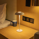 Oplaadbare Tafellamp Zwart met Verstelbaar Licht - Draadloze Elegante Lamp voor Woonkamer en Kantoor-6