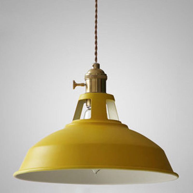Variant image for Zwarte Industriele Hanglamp voor Eettafel - Retro Metaal Design met E27 Fitting-6