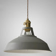 Zwarte Industriele Hanglamp voor Eettafel - Retro Metaal Design met E27 Fitting-6