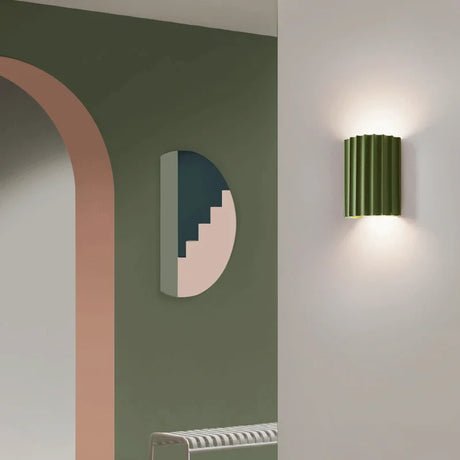 Moderne Wandlamp van Kunsthars met LED Verlichting - Uniek Muurlamp voor Binnengebruik-3