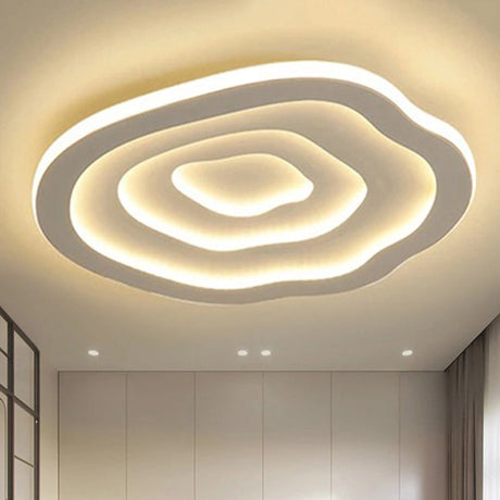 Variant image for Moderne LED Plafondlamp met Golfpatroon - Plafonniere voor Slaapkamer en Woonkamer met Warm/Wit Licht-2